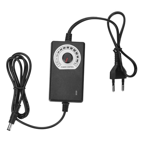 Alipis Regulador de Voltaje para Máquina de Tatuar Ajustable Adaptador de Corriente Portátil con Carcasa Resistente para Artistas y Aprendices de Tatuajes Compatible con Diversos Equipos