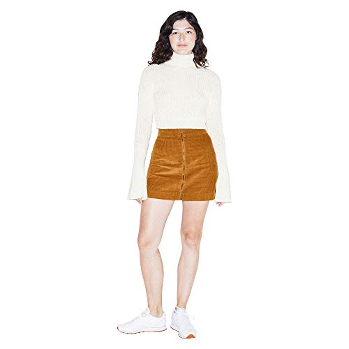 American Apparel Women's Fisherman Bell Sleeve Sweater, Ivory, Small #TOP5