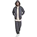 Produktbild Urban Classics Herren Baggy Jogginganzug Blank Suit, Gr. 62 (Herstellergröße: 5XL), Grau (charcoal 91)