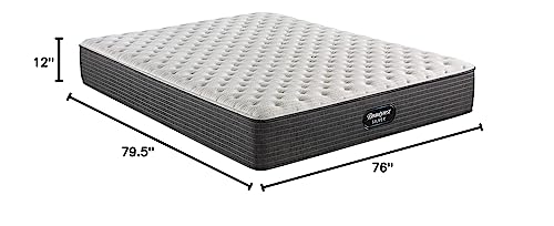Beautyrest Silver Brs900 12” Extra Firm King Mattress, Cooling Technology, Supportive, Certipur-Us, 100-Night Sleep Trial, 10-Year Limited Warranty, White #TOP6