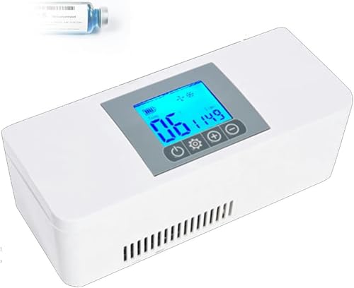 Glacière à insuline de voiture et mini réfrigérateur portable USB 2-8 °C