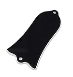 Vintage Forge 2-Ply Black Bell Truss Rod Cover Blank for Gibson Les Paul SG Guitar TRC50
