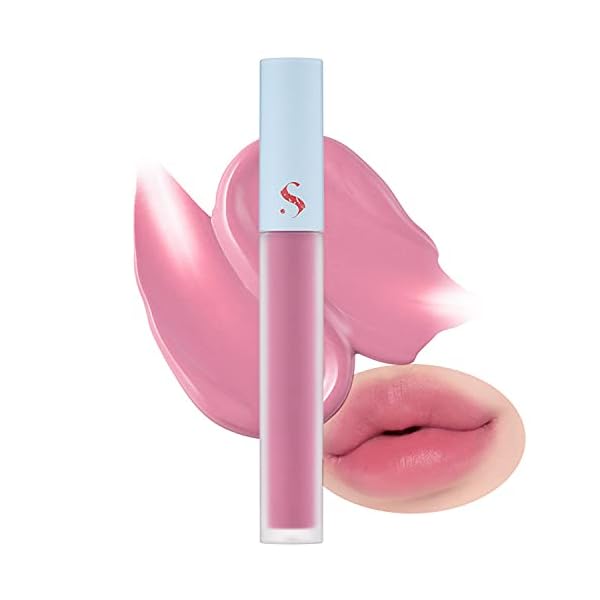 SAAT INSIGHT All-Time Mood Velvet Matte Highly Pigmented Lip Stain 4g (4PM) - for Smudge-proof and Lasting Lip Makeup, Moisturizing Lip Gloss for Dry and Flaky Lips