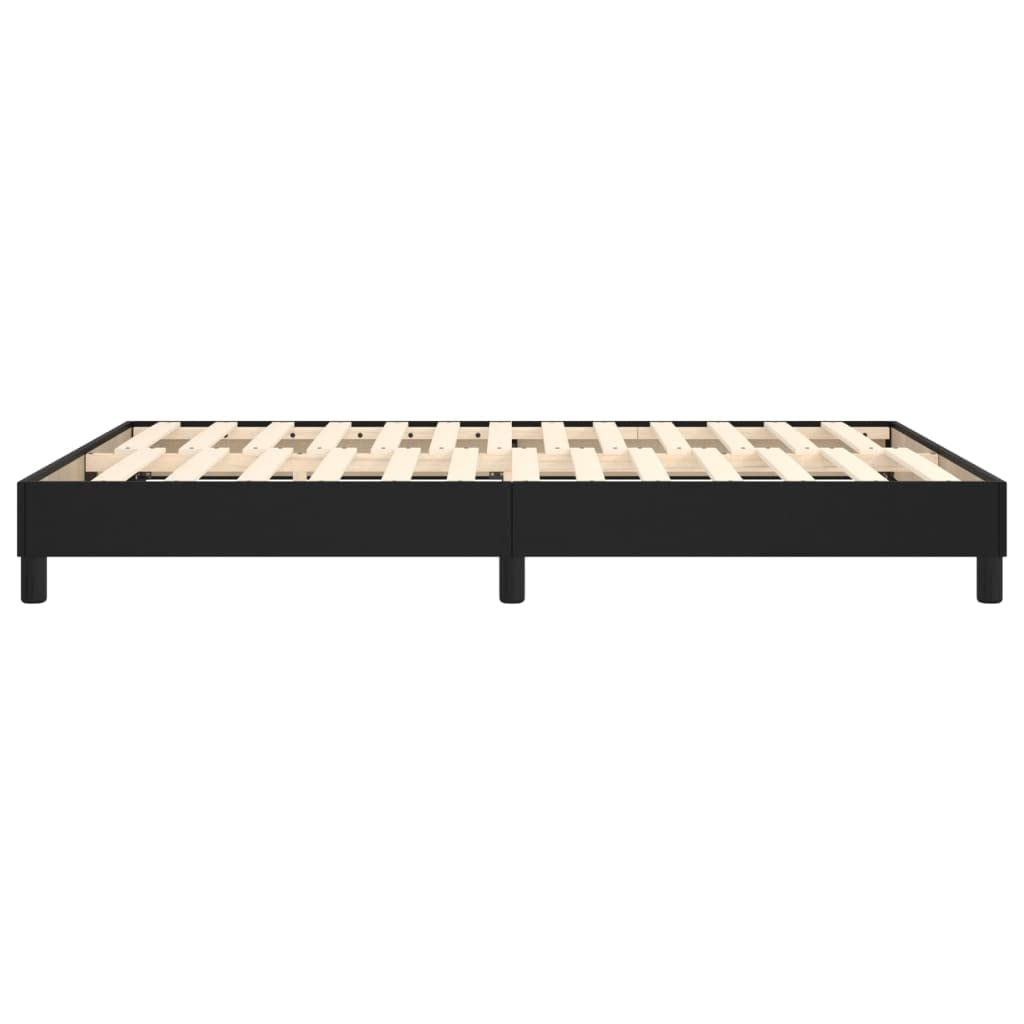 BAZZI Łóżko kontynentalne, łóżko kontynentalne, 140 x 200 cm, 140 x 200 cm, ze stelażem ze skóry PU, kolor futon