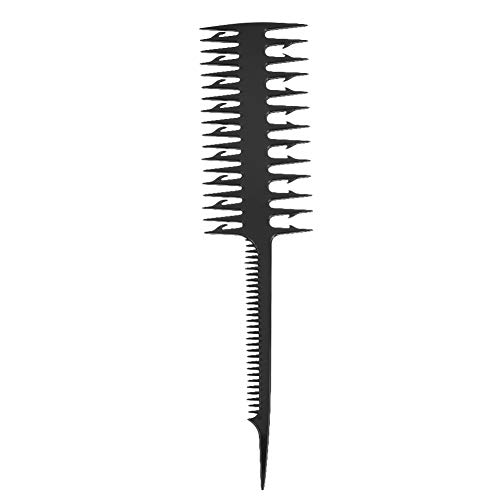 Peine para teñido y estilizado de cabello doble lado