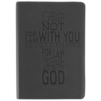 Fear Not Cross Flexcover Journal, 8.5 x 6 inches Unknown Binding – Day to Day Calendar