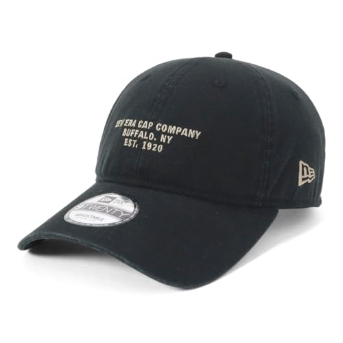[ニューエラ] キャップ 9TWENTYロンングバイザー ONSPOTZ別注 ブラック M/L 9Twenty Long Visor Easy Snap Duck Cotton Cap Company Logo