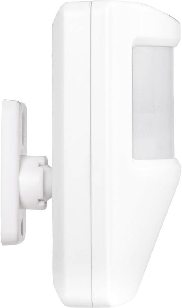 Side view of the Renkforce 751560 Dual Motion Sensor with mounting bracket