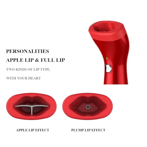Lip Plumper Tool,CXGTCI Lip Suction Plumper Device Tool,Automatic Lip Plumpers Electric Lip Enhancer Fuller Device 3 Strength USB Charging Lip Thicker Tool