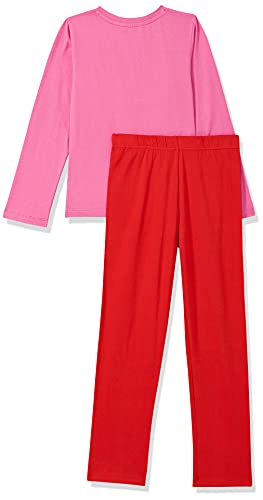 Image of Blink Street Girl's T-Shirt with Pyjama (BS-1326-27 Pink 5 /6Yr)