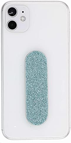 MOMOSTiCK - The Original! Smartphone Finger Holder - Mobile Phone Holder Stand Grip - Mobile Phone Holder Mobile Phone Ring (Marble Series - Turquoise)