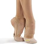 dvillena - Modelo Elite Fluor Amarillo | Famosa Marca de Punteras de Gimnasia Rítmica Niña y Mujer | Puntas Que Usan Grandes Gimnastas Mundiales | Bailarinas Aérobica Deporte Danza Zapatillas Ballet