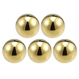 Tool parts 50mm Dia 201 Stainless Steel Hollow Cap Ball for Handrail Stair Newel Post 5pcs