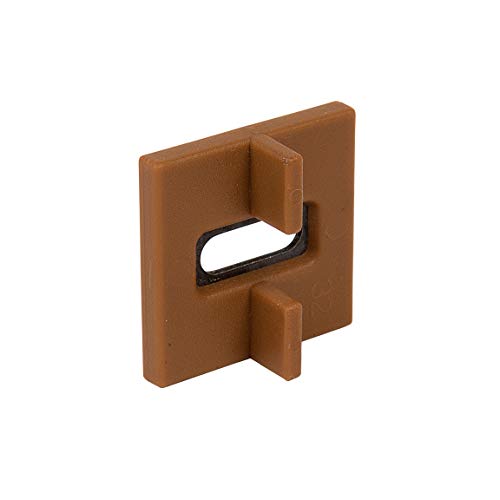 Deckwise (Brown) Ipe Clip Extreme Hidden Deck Fasteners, 3/32" Spacing, Includes Stainless Steel Black #8X2" Trim-Head Screws For 600 Sq. Ft. Of Ad Hardwood Or Thermal Wood Decks (1050 Bucket) #TOP2