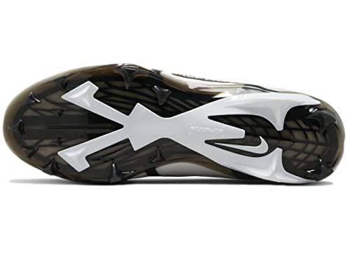 Image of Nike Alpha Menace Elite 3 White /Particle Grey /Opti Yellow /Black Mens Football Cleat.