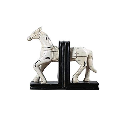 Wssbk Office Desk Furnishings Gifts Practical American Decorative Bookends Retro Ma Shuli Creative Study Room Decoration Book #TOP2