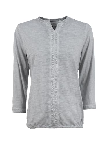 T-shirt 3/4 s'questo haut fluide contre la mi-saison Soquesto