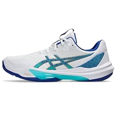 White/Asics Blue