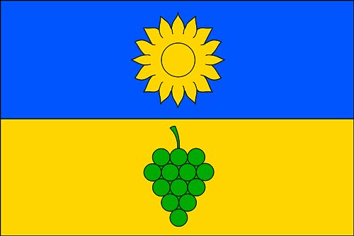 Drapeau d'Archlebov grand format pour municipalité de République Tchèque - 2