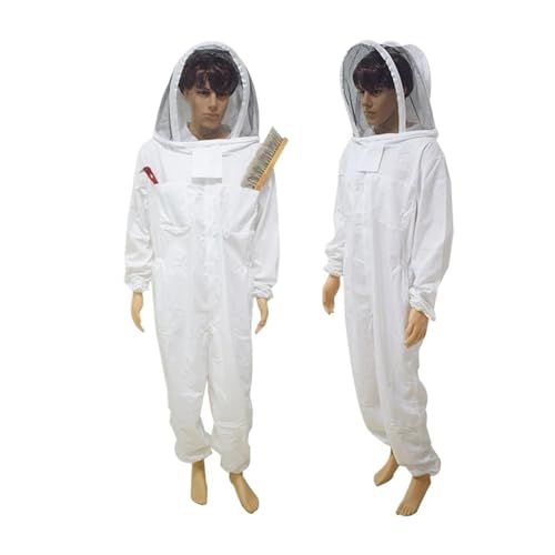 Traje antiabejas 2XL de alta seguridad con velo para trabajar en el apiario sin picaduras 2
