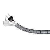 ø 25 mm. x 2 m. Duolec 460R205 - Organizador Cables Gris 2M Diámetro 25Mm C