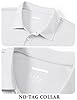 TACVASEN Polo Shirts for Men Short Sleeve Golf Tops Summer Breathable Lightweight T Shirt with Work Sport White,3XL #2