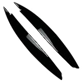 Per BMW E81 E82 E87 E88 118d 120d 120i 116i 130i 118i 123d 120d 118d Carbon Fober Auto Faro Anteriore Sopracciglia Palpebra coperchi Trim