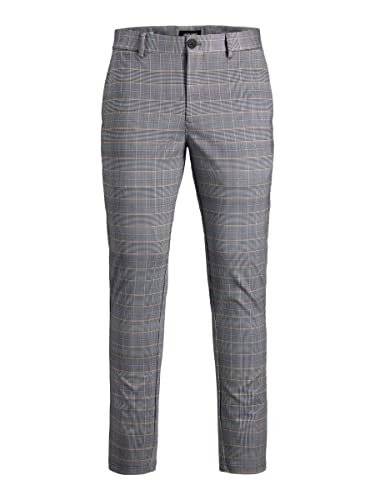 JACK & JONES Herren Jjimarco Jjphil Nor Blue/Chip Check Noos Hose,...