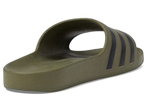 Image of adidas Mens Adilette Aqua Slide Casual Sandals Casual - Black