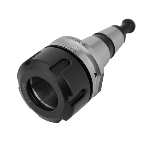 CNC Milling Lathe Tool Holder, Balance Collet Chuck ISO30-ER32 Durable and High Speed 30000RPM for Drilling Grinding Lathe Processing for