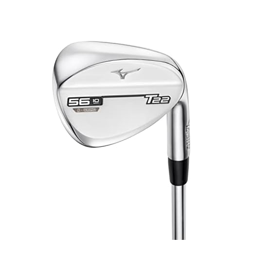 Mizuno T22 Satin Chrome Wedge, 54 Degrees / 12 Bounce, Steel, Wedge Flex, Right Hand