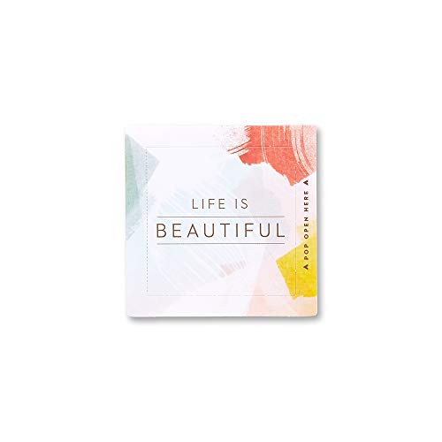 Thoughtfulls Pop-Open Cards By Compendium: Life Is Beautiful — 30 Pop-Open Cards, Each With A Different Inspiring Message Inside #TOP3
