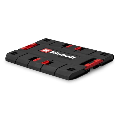 Original Einhell E-Case Adapterplatte (max. 300 kg stapelbar verriegelbar kombinierbar mit Einhell E-Case und Einhell E-Case Half Size System Aufbewahrung & Transport)