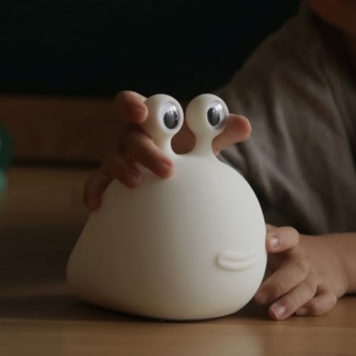 Lámpara de noche de silicona con control táctil y USB miniatura 5