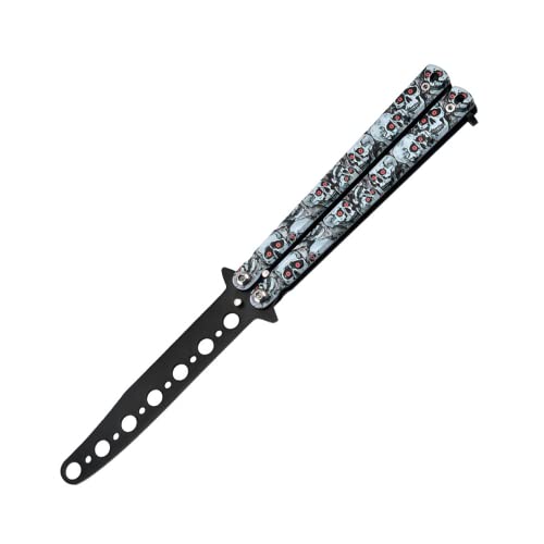 Luoyuanjia 1 PCS Butterfly Knife Trainer durable Practice Butterfly Knife Trainer Tool Practice Folding Tool