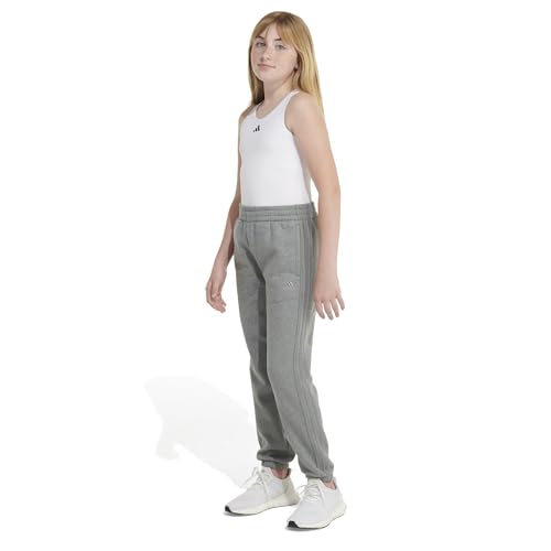 Image of adidas Girls' Cotton Fleece Joggers