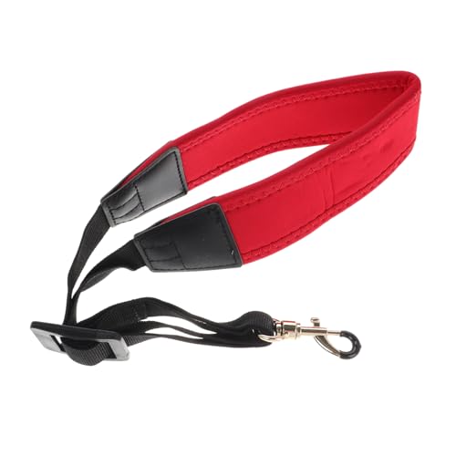 HANABASS Adjustable Saxophone Neck Strap for Alto and Tenor Sax Portable Design with Unique Hook for Quick Attachment Ergonomic Comfort for Outdoor Use for Musicians of All Levels