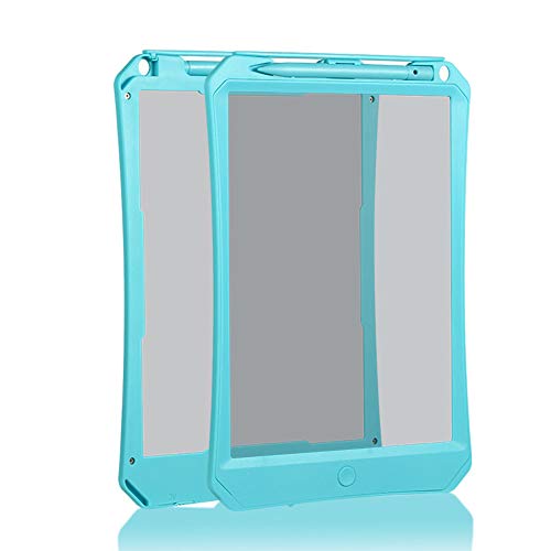 Umweltschutz LCD Schreibtafel, 12 Zoll Durchsichtig Elektronische Writing Tablet mit Anti-Clearance Funktion, Digitale Zeichenbrett mit Maßstab Lineal