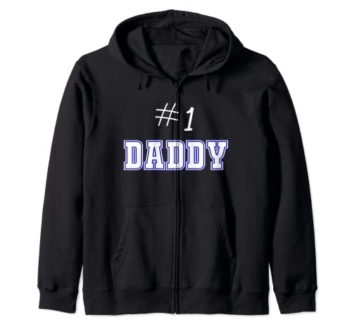 # 1 Daddy | Cadeau de fête des pères Pa Pop Apparel American Dad Sweat à Capuche