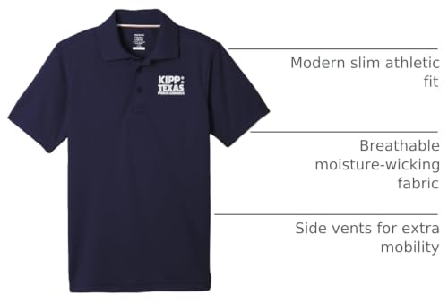 Image of Kipp Texas Youth Short Sleeve Performance Polo Shirt