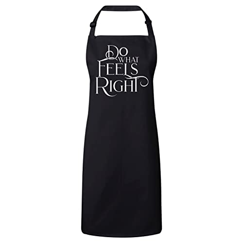 Tablier cuisine noir cadeau idéal chef avec citation inspirante