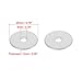 X AUTOHAUX 55pcs M4 x 20mm x 1.2mm Stainless Steel Flat Washer Car Fastener Sealing Gaskets