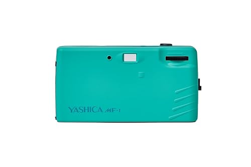 Yashica - MF-1 Snapshot Art Camera Y Edition Turquoise avec 1 film 400/24 - Appareil photo compact