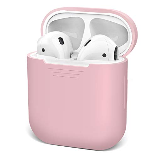 Ya en manzanajugosa.com: iKNOWTECH Funda para AirPods (silicona, resistente al agua, a prueba de golpes, carcasa resistente a los golpes, carcasa resistente para AirPods) [ rosado ]