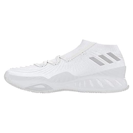 adidas Herr Crazy Explosive Low 2017 Primeknit basketskor, Vit Balcri Gridos Balcri 000, 50 2/3 EU