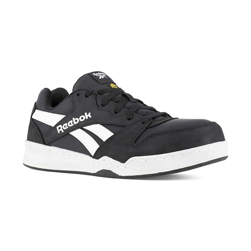 Reebok - Baskets de sécurité Basses Noire et Blanche Work S3 SRC ESD 44 - Noir/Blanc