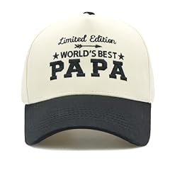 World's Best Papa - Black/Beige