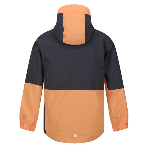 Childrens/Kids Hydrate VIII 3 in 1 Waterproof Jacket (7-8 Years) (Apricot Crush/Seal Grey)3