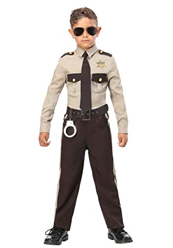 Fun Costumes FUN0285CH Kids Brown Sheriff Costume Boys thumb #1