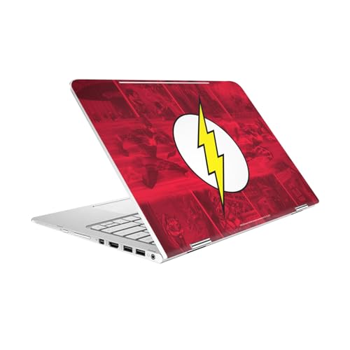 Skin autocollant The Flash DC Comics pour ordinateur HP Spectre Pro X360 G2